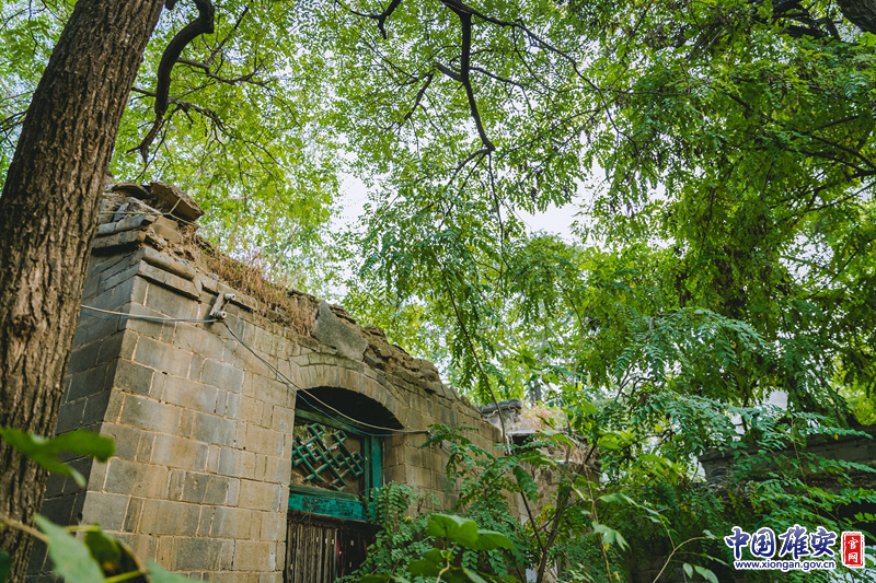 老宅西面几百米便是元初著名诗人、理学家刘因的墓地。据记载，刘因墓在容城县北易水（拒马河）南岸，沟市村便是生他养他的地方。中国雄安官网记者马梦迪 摄