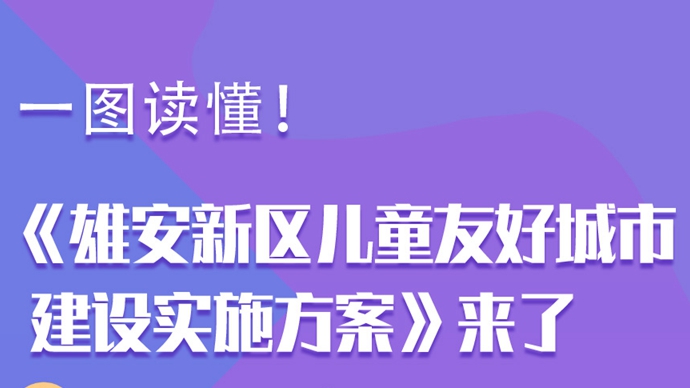《雄安新区儿童友好城市建设实施方案》来了