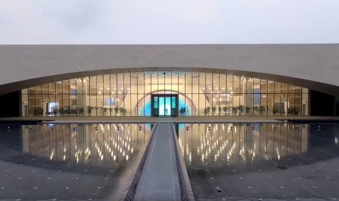 少年前往雄安采风，感慨科技的神奇