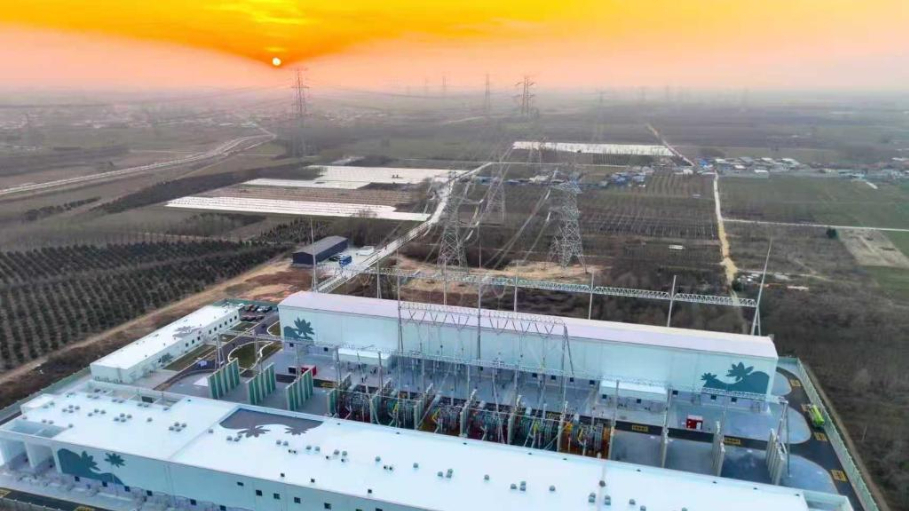 绿电直达——雄安500千伏超高压变电站投运