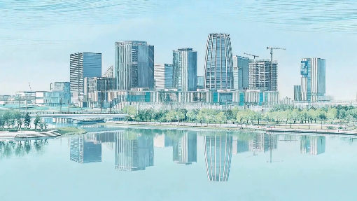 创意微视频丨雄安天际线