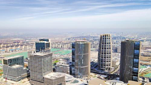 “城市名片”呼之欲出——雄安国贸中心及京雄快线项目探访