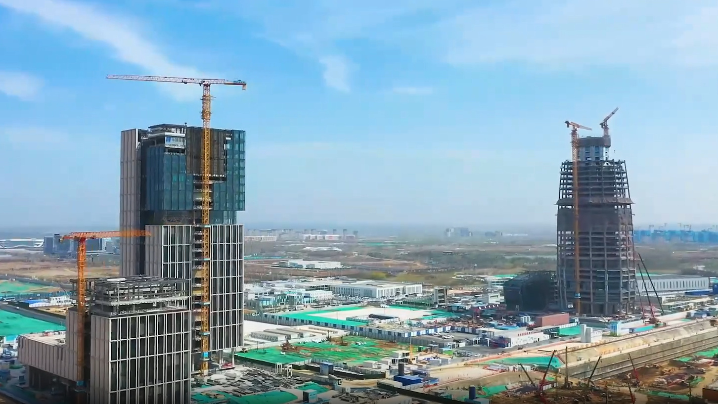 60秒看雄安丨“光之阁”生长记