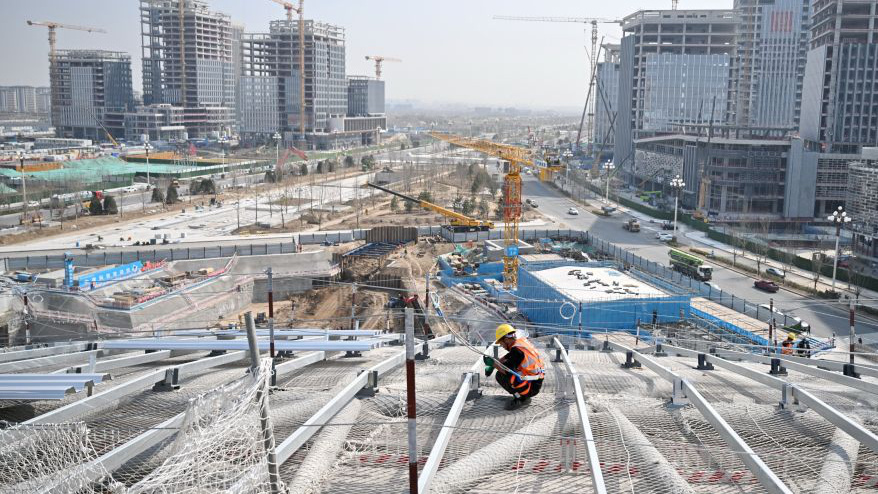 雄安新区启动区城市文化广场项目建设有序推进