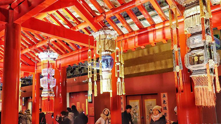 故宫博物院“贺岁迎祥——紫禁城里过大年”展览正式向公众开放