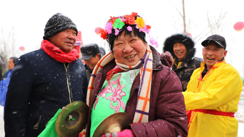 下雪啦!雄安新区喜迎春雪