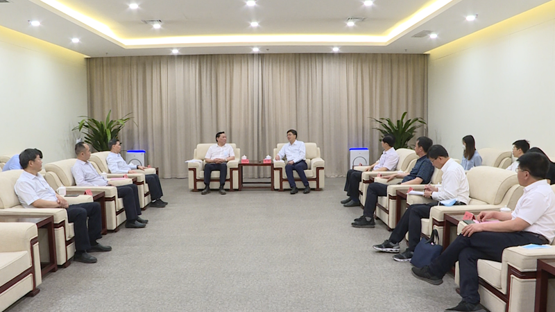 陈刚与国家林草局副局长刘东生一行举行工作座谈