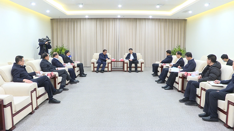 视频丨陈刚与廊坊市党政代表团举行工作座谈
