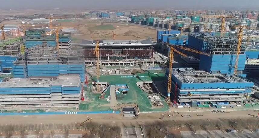 快看！雄安首个标志性城市建筑群最新进展来啦