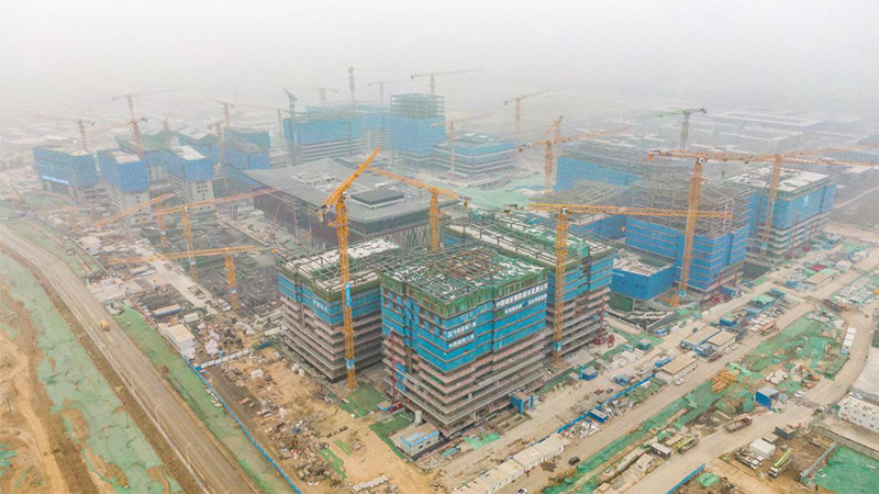 图集丨致敬!春节里坚守的建设者