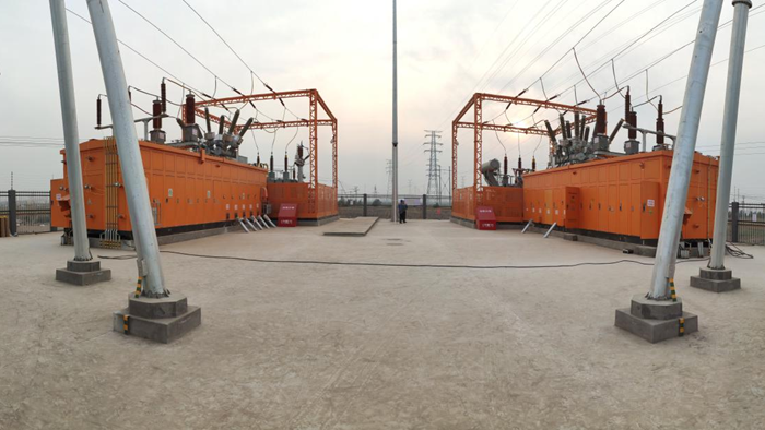 看建雄安丨雄安新区启动区2号110千伏移动变电站建成投运