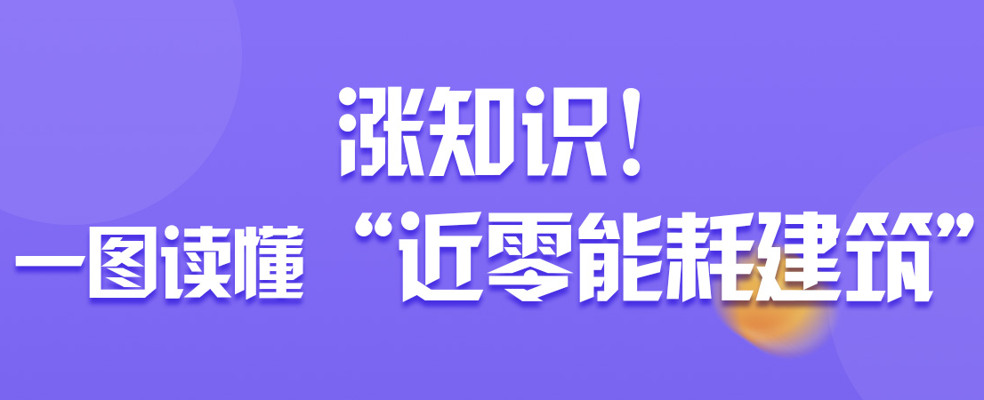 涨知识！一图读懂“近零能耗建筑”