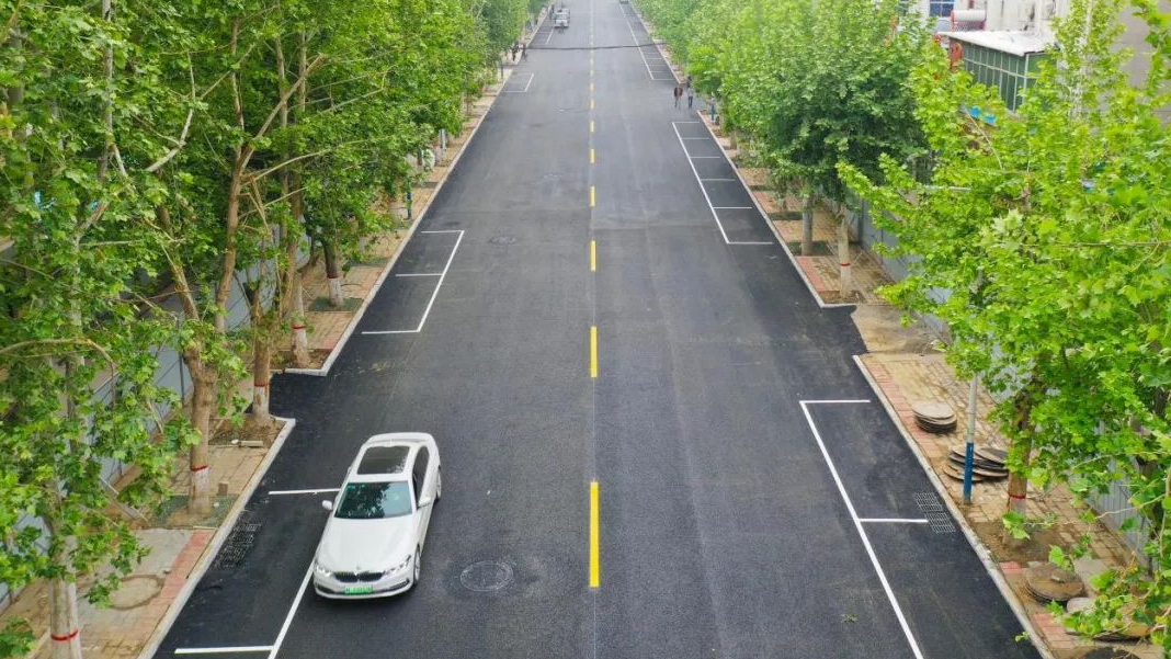 容城雨污分流改造提升项目二标段工程板正大街路段建成通车