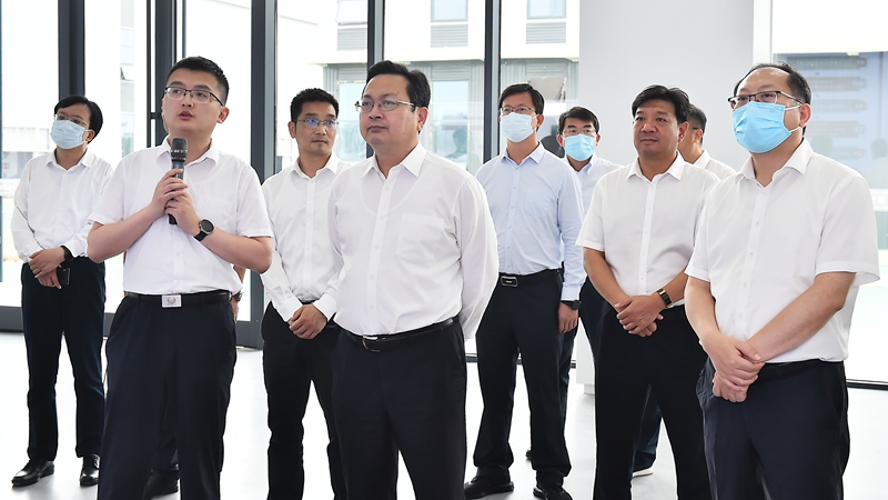 张国华调研雄安新区综合保税区及科创中心中试基地建设情况