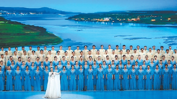 第十三届中国艺术节开幕式多种艺术形式接连上演