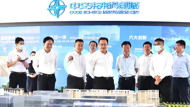 时政播报丨张国华调研综合保税区、中试基地、昝岗组团项目建设情况