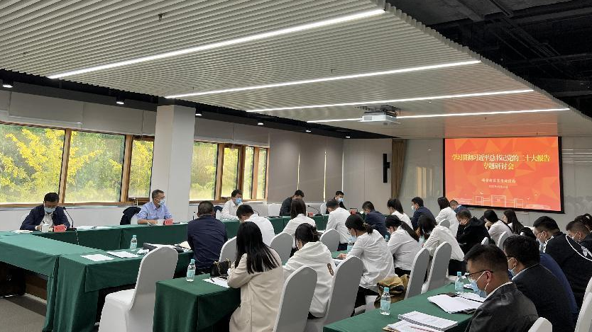 雄安新区宣传网信局专题学习党的二十大精神