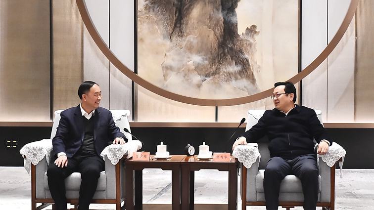 张国华与北京市通信管理局党组书记、局长苏少林一行举行工作座谈