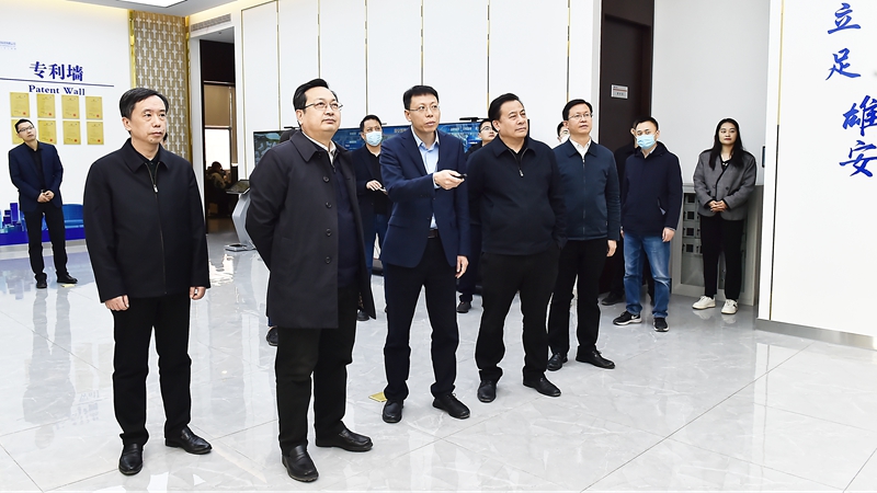 时政播报丨张国华到中电信数字城市科技有限公司调研