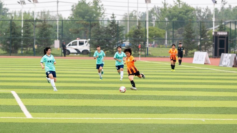 2023年河北省青少年足球锦标赛（女子乙组A/B）比赛在雄安举办