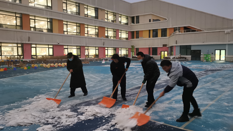 以雪为令,雄安新区公共服务局全力做好降雪寒潮天气防范应对工作