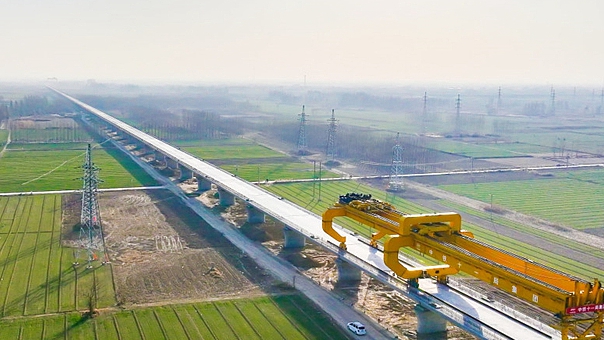 雄商高铁建设有序推进