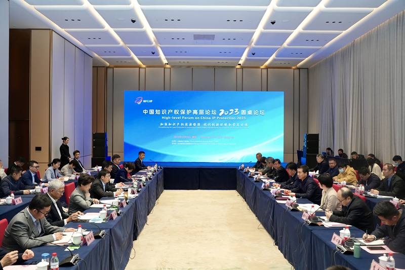中国知识产权保护高层论坛2023圆桌论坛在雄安举办