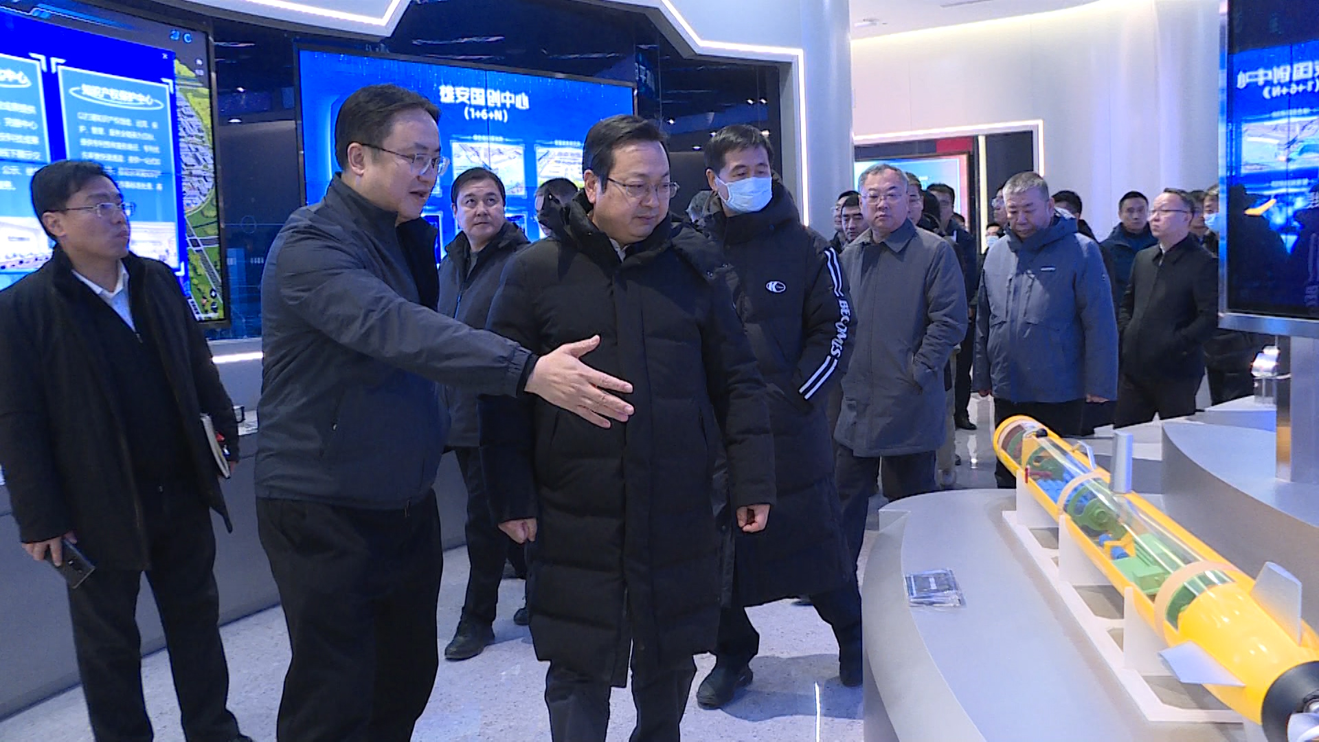 时政播报丨张国华调研容东片区、容西片区、启动区重点项目规划建设运营