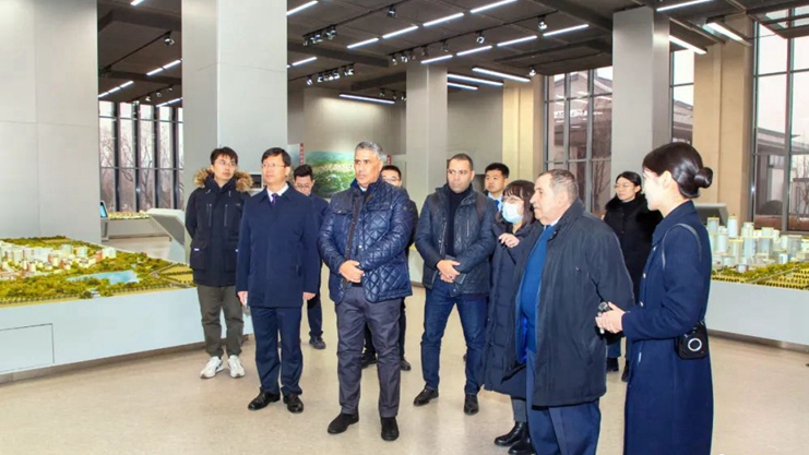 阿尔及利亚住房、城市规划和城市部部长贝勒阿里比一行参访雄安新区