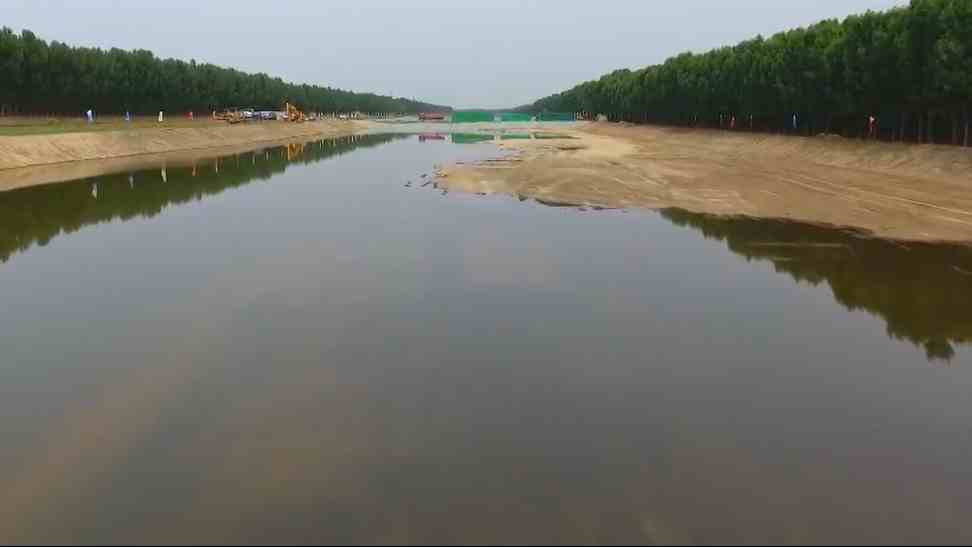 雄安新区：唐河污水库治理工程首次实施存余污水处理