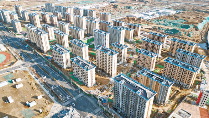 雄安容西片区安置房加快建设