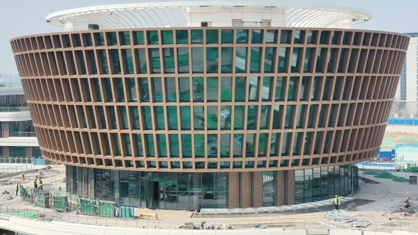 航拍视角看雄安新区的&ldquo;智能高地&rdquo;